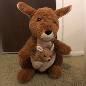 Stuffed kangaroo